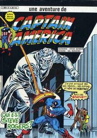 Cover Thumbnail for Captain America (Arédit-Artima, 1979 series) #21 - Qui est Steve Rogers ?