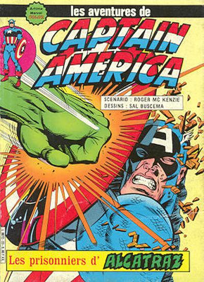 Cover for Captain America (Arédit-Artima, 1979 series) #23 - Les prisonniers d'Alcatraz