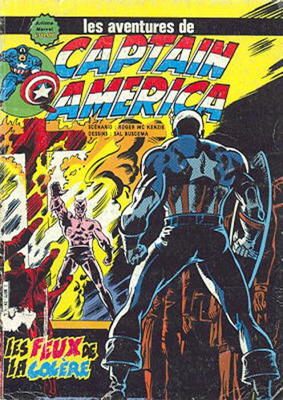 Cover for Captain America (Arédit-Artima, 1979 series) #24 - Les feux de la colère