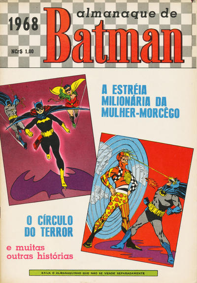 Cover for Almanaque de Batman (Editora Brasil-América [EBAL], 1964 series) #[1968]