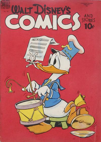 Cover for Walt Disney's Comics and Stories (Wilson Publishing, 1947 series) #90