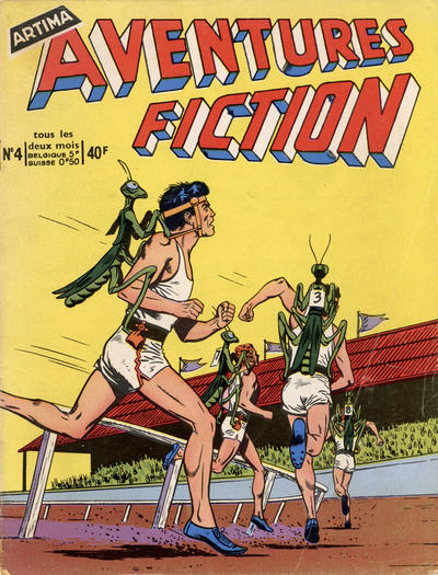 Cover for Aventures Fiction (Arédit-Artima, 1958 series) #4