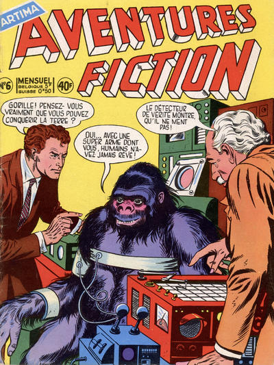 Cover for Aventures Fiction (Arédit-Artima, 1958 series) #6