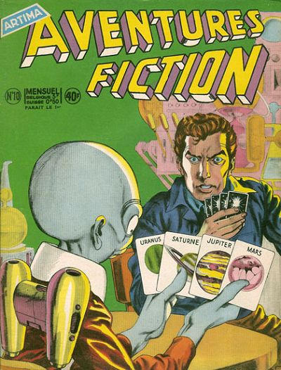 Cover for Aventures Fiction (Arédit-Artima, 1958 series) #10