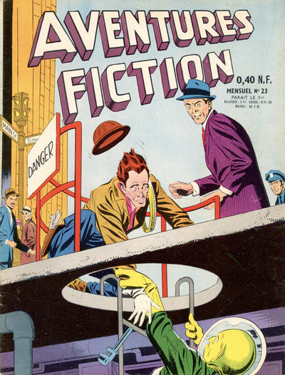 Cover for Aventures Fiction (Arédit-Artima, 1958 series) #23
