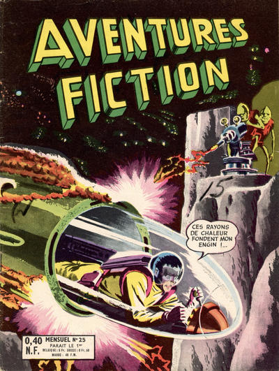 Cover for Aventures Fiction (Arédit-Artima, 1958 series) #25
