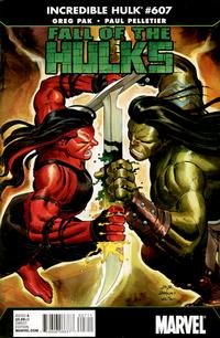 Cover for Incredible Hulk (Marvel, 2009 series) #607 [Direct Edition]