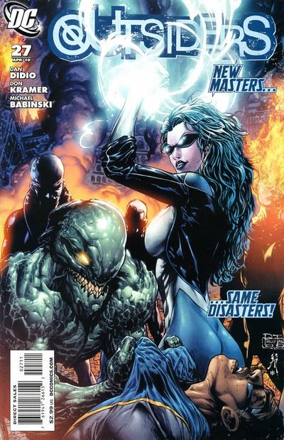 Cover for The Outsiders (DC, 2009 series) #27