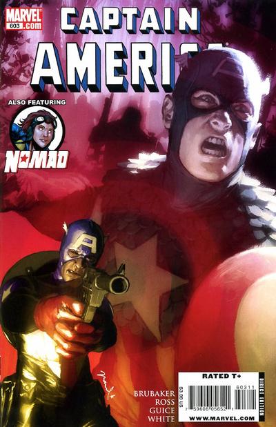 Cover for Captain America (Marvel, 2005 series) #603 [Direct Edition]