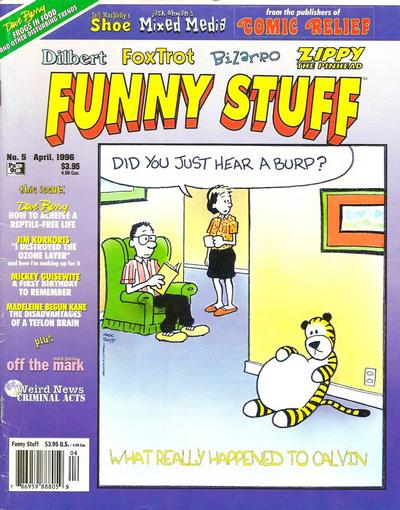Cover for Funny Stuff (Page One, 1995 series) #5
