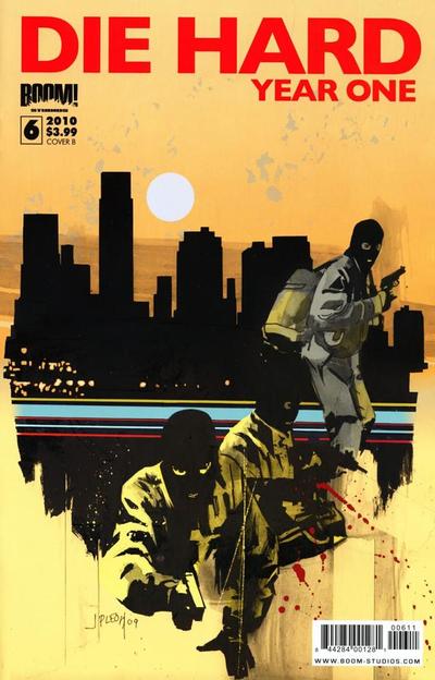 Cover for Die Hard: Year One (Boom! Studios, 2009 series) #6 [Cover B]