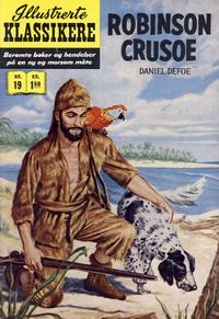 Cover Thumbnail for Illustrerte Klassikere [Classics Illustrated] (Illustrerte Klassikere / Williams Forlag, 1957 series) #19 - Robinson Crusoe [1. opplag]
