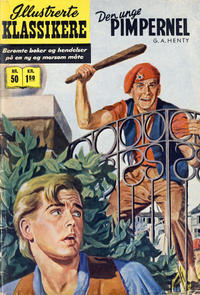 Cover Thumbnail for Illustrerte Klassikere [Classics Illustrated] (Illustrerte Klassikere / Williams Forlag, 1957 series) #50 - Den unge pimpernel