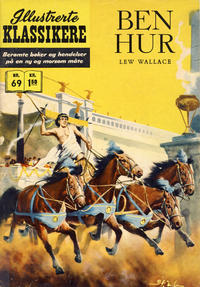 Cover Thumbnail for Illustrerte Klassikere [Classics Illustrated] (Illustrerte Klassikere / Williams Forlag, 1957 series) #69 - Ben Hur [1. opplag]