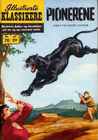 Cover Thumbnail for Illustrerte Klassikere [Classics Illustrated] (Illustrerte Klassikere / Williams Forlag, 1957 series) #70 - Pionerene [1. opplag]