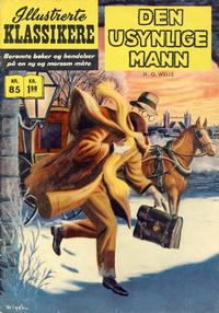 Cover Thumbnail for Illustrerte Klassikere [Classics Illustrated] (Illustrerte Klassikere / Williams Forlag, 1957 series) #85 - Den usynlige mann [1. opplag]