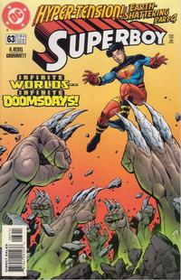 Cover Thumbnail for Superboy (DC, 1994 series) #63 [Direct Sales]