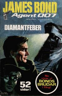 Cover Thumbnail for James Bond (Semic, 1965 series) #20/[1972]