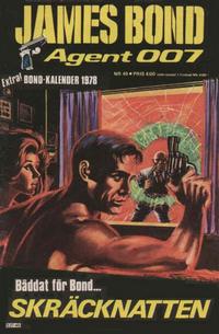 Cover Thumbnail for James Bond (Semic, 1965 series) #49/[1977]