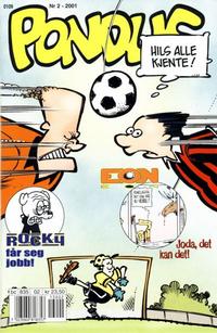 Cover Thumbnail for Pondus (Bladkompaniet / Schibsted, 2000 series) #2/2001