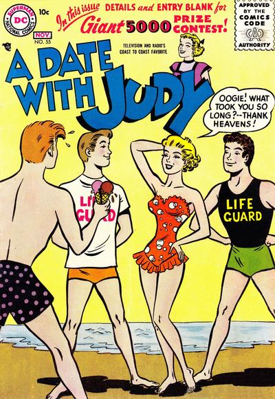 Cover for A Date with Judy (DC, 1947 series) #55