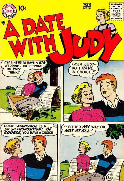 Cover for A Date with Judy (DC, 1947 series) #58