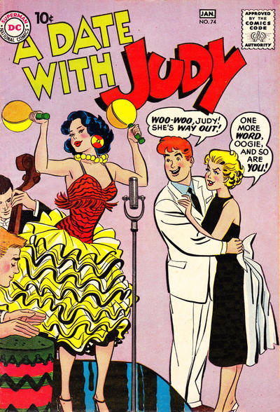 Cover for A Date with Judy (DC, 1947 series) #74