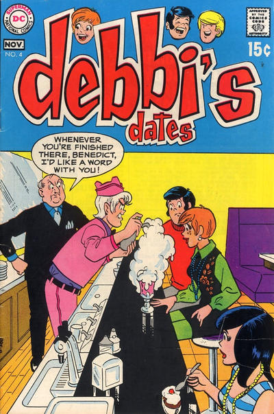 Cover for Debbi's Dates (DC, 1969 series) #4