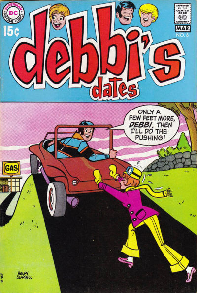 Cover for Debbi's Dates (DC, 1969 series) #6