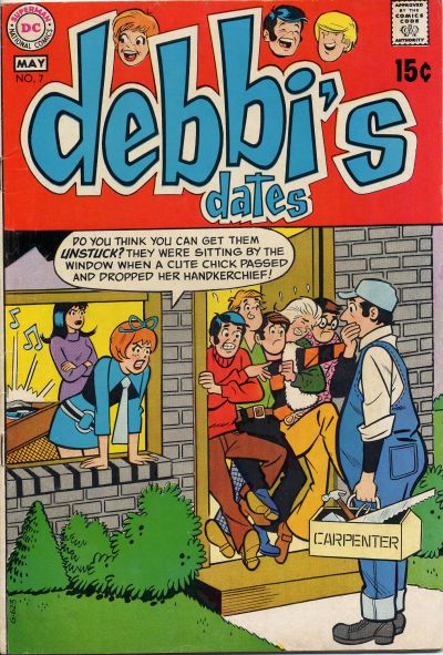 Cover for Debbi's Dates (DC, 1969 series) #7