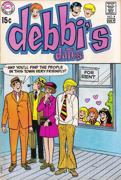 Cover for Debbi's Dates (DC, 1969 series) #8