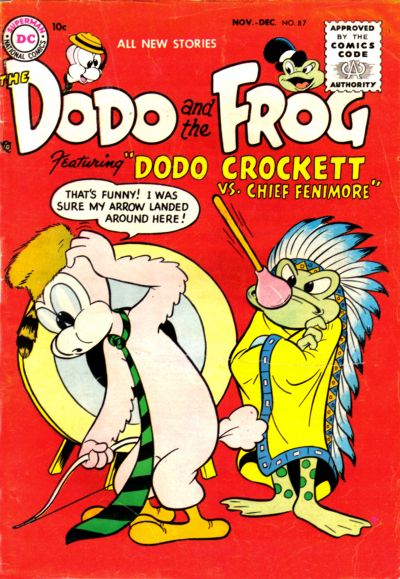 Cover for The Dodo and the Frog (DC, 1954 series) #87