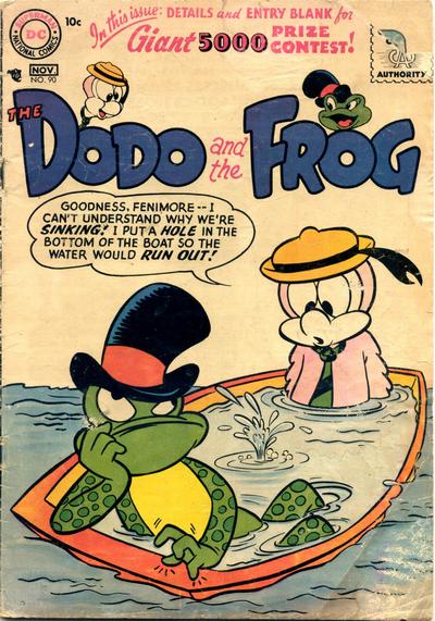 Cover for The Dodo and the Frog (DC, 1954 series) #90