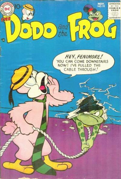 Cover for The Dodo and the Frog (DC, 1954 series) #92
