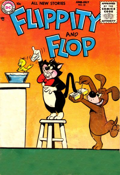 Cover for Flippity & Flop (DC, 1951 series) #22