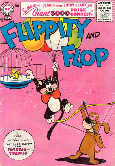 Cover for Flippity & Flop (DC, 1951 series) #30