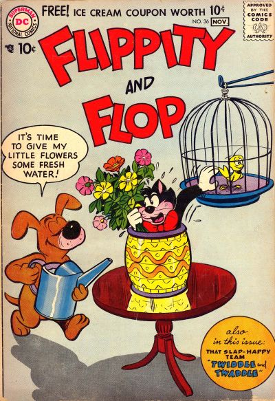 Cover for Flippity & Flop (DC, 1951 series) #36