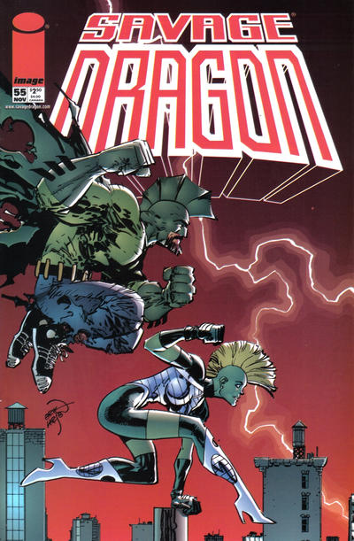 Cover for Savage Dragon (Image, 1993 series) #55