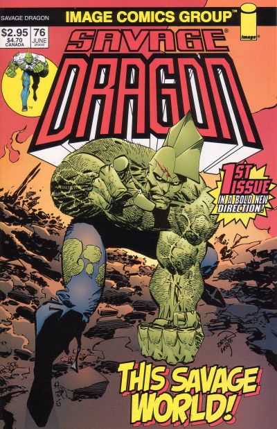 Cover for Savage Dragon (Image, 1993 series) #76