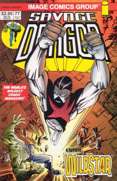 Cover for Savage Dragon (Image, 1993 series) #77 [Larsen Cover]