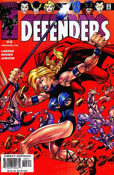 Cover for Defenders (Marvel, 2001 series) #3