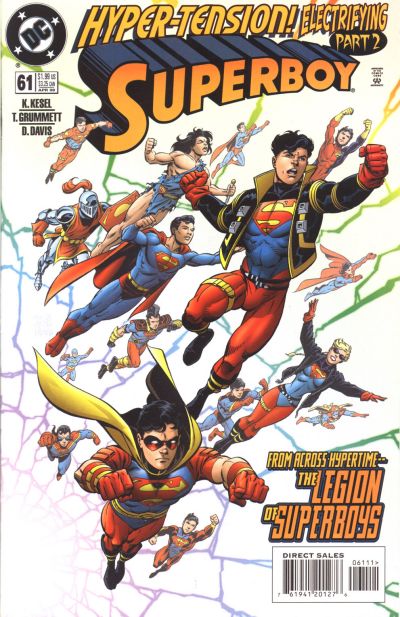 Cover for Superboy (DC, 1994 series) #61 [Direct Sales]