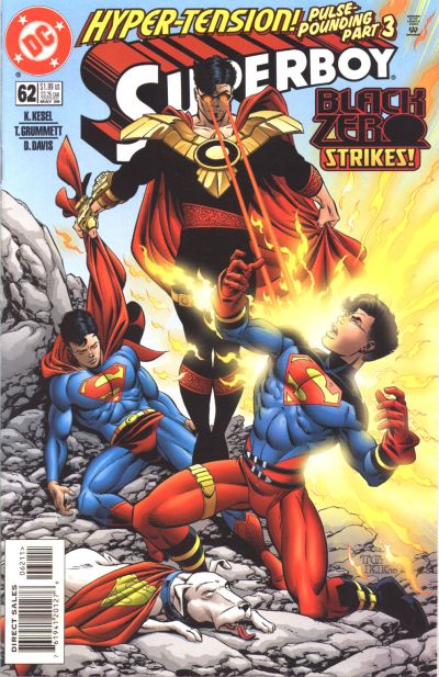 Cover for Superboy (DC, 1994 series) #62 [Direct Sales]