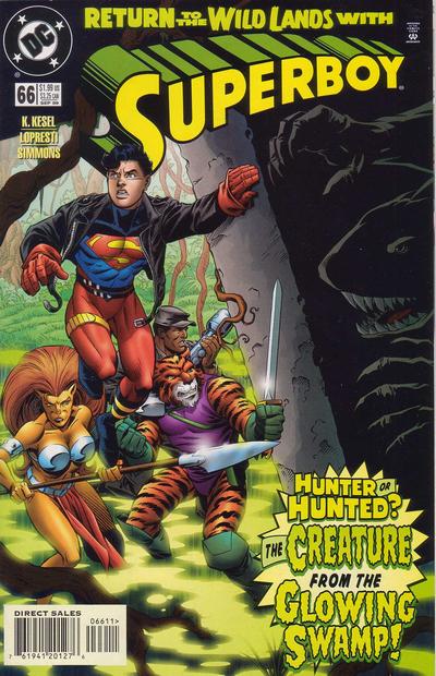 Cover for Superboy (DC, 1994 series) #66 [Direct Sales]