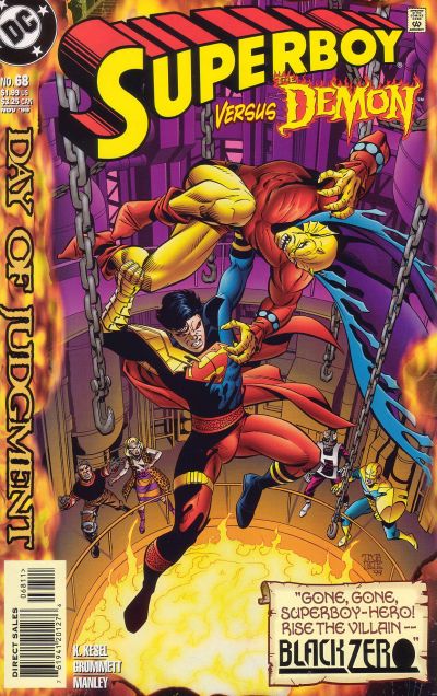 Cover for Superboy (DC, 1994 series) #68 [Direct Sales]
