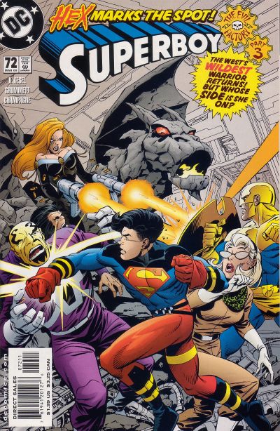 Cover for Superboy (DC, 1994 series) #72 [Direct Sales]