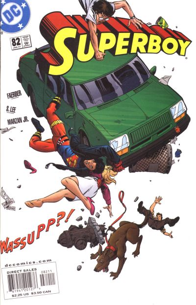 Cover for Superboy (DC, 1994 series) #82 [Direct Sales]