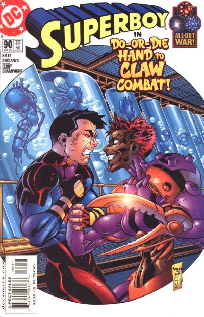 Cover for Superboy (DC, 1994 series) #90 [Direct Sales]