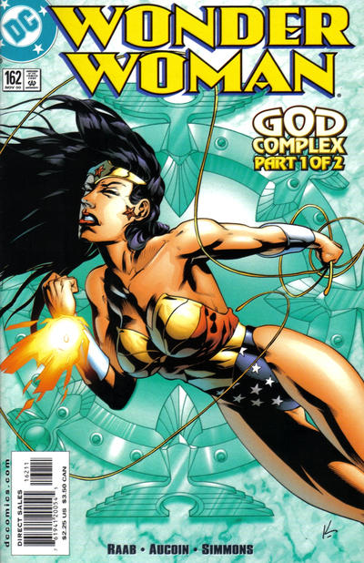 Cover for Wonder Woman (DC, 1987 series) #162 [Direct Sales]