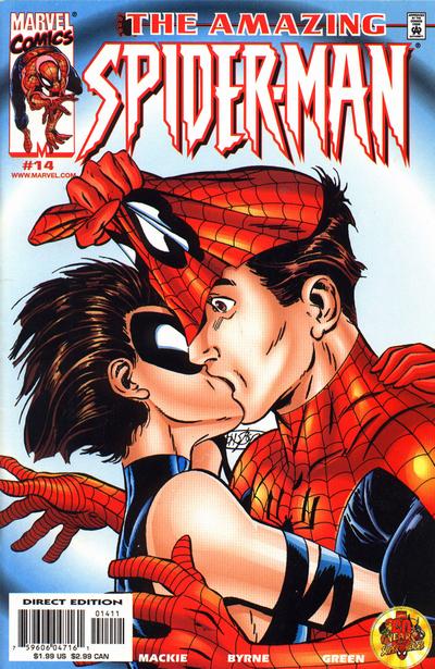 Cover for The Amazing Spider-Man (Marvel, 1999 series) #14 [Direct Edition]